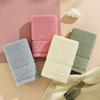 Embroidery Soft Absorbent Face Towel: Thickened Pure Cotton with Polyester Blend