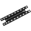 Punk-Stil Breites Lederarmband mit Nieten und funktionierendem Reißverschluss für edgy Modeaccessoires