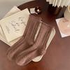 Autumn And Winter Wool Socks Children'S Love Lace Tube Socks Women'S Fungus Edge Japanese Stacking Socks Cashmere Women'S Socks