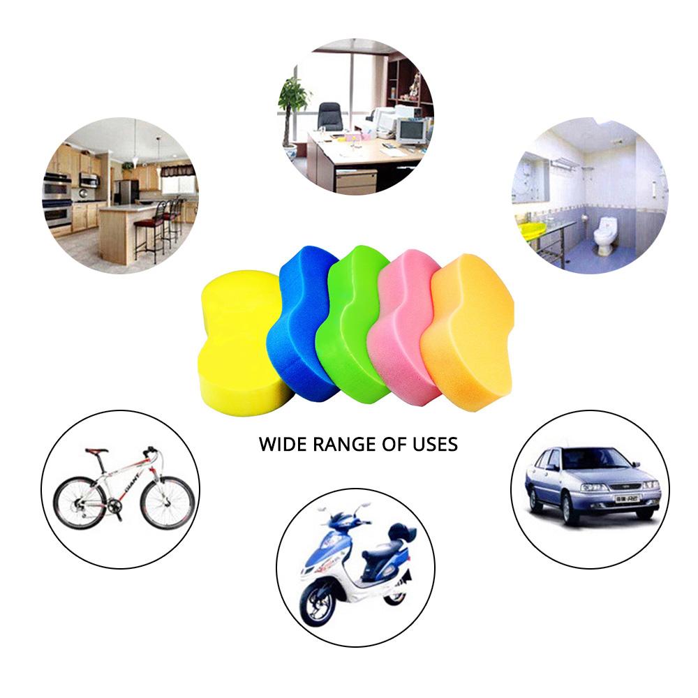 Auto Car Washing Sponge Wash  Paint Cleaner Care Multipurpose Cleaning Tool Compressed Water Sponge Brush Dusting Random Color
