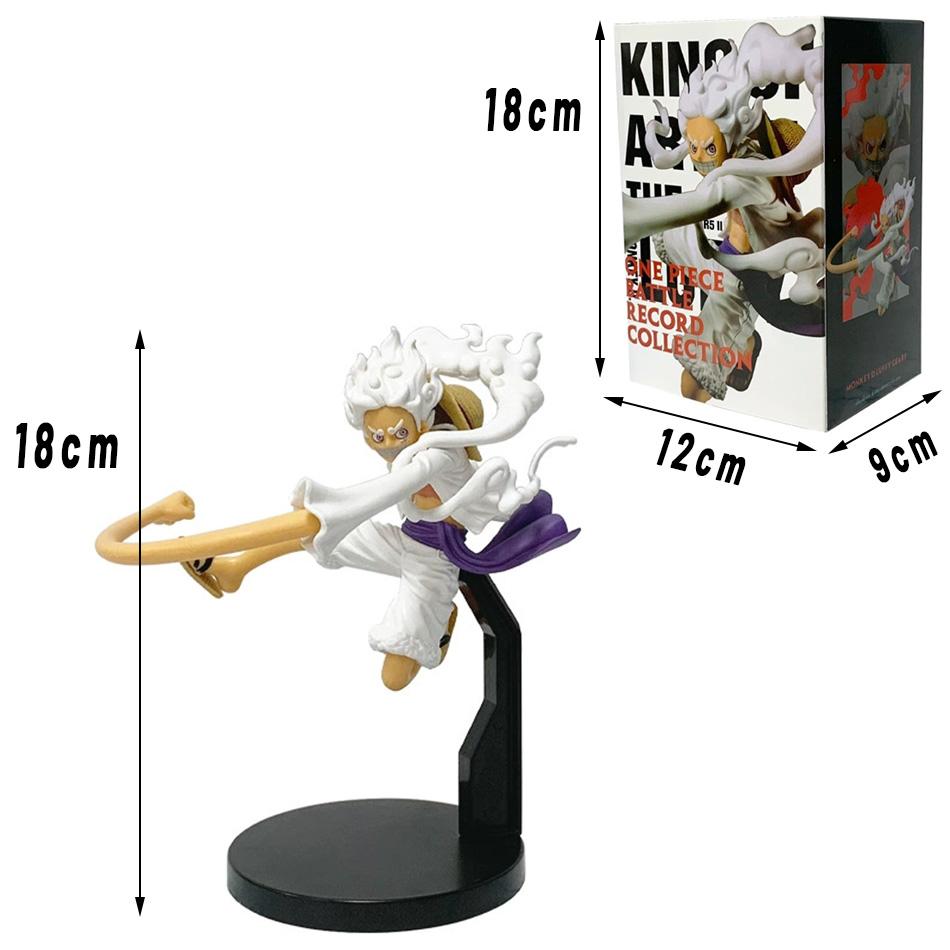 Anime ONE PIECE Figure Toy 18cm Nika Monkey D Luffy Action Figures Dolls Pvc Model Collectible Statue Toy Christmas Gift
