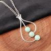 Amazonite 925 Sterling Silver Pendant, Top Quality Gemstone Pendant, Silver Chain Pendant Handmade Jewelry, Anniversary Gift