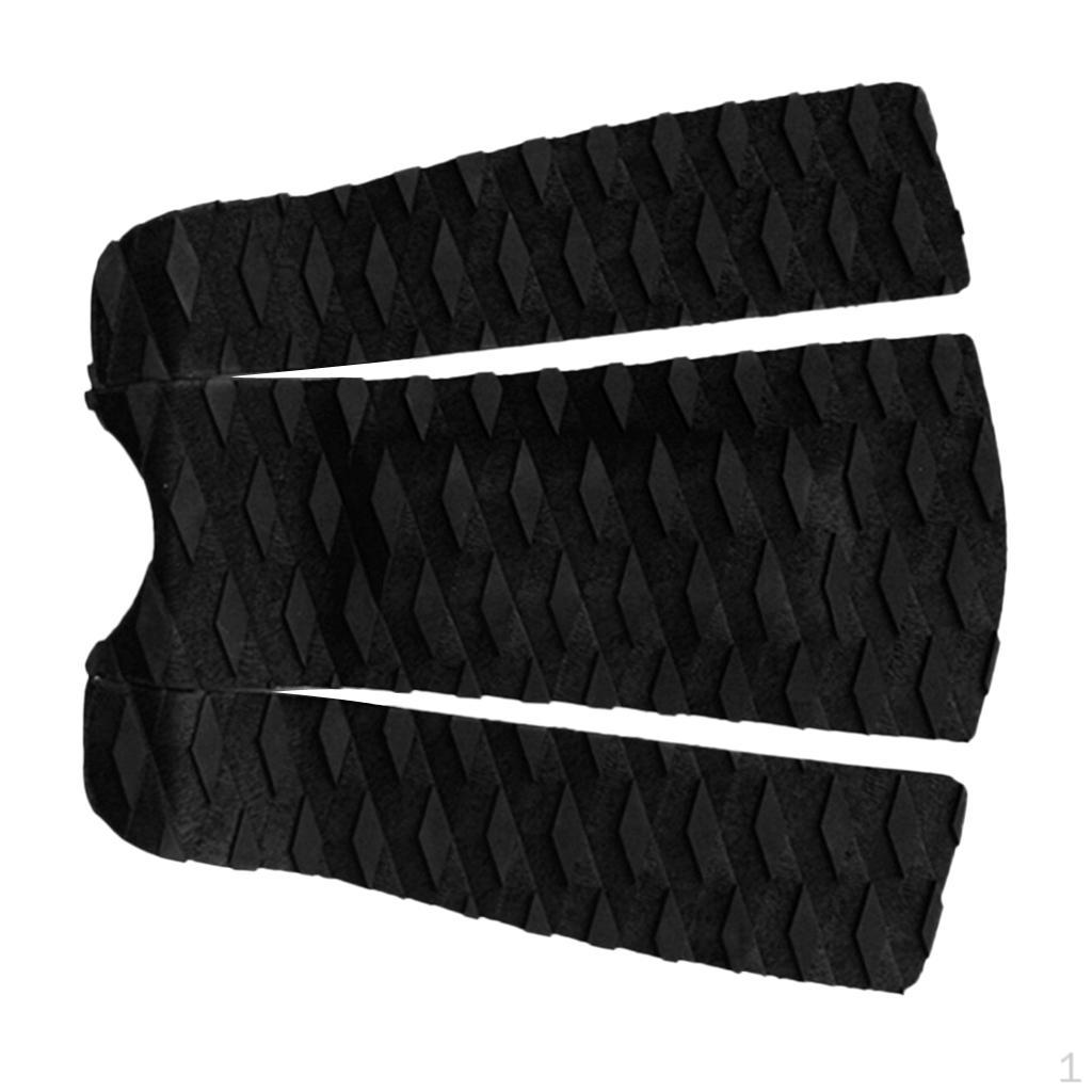 EVA Patterned Surf Traction Pad Surfboard Skimboard Tail чёрный