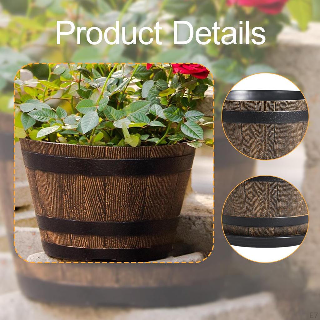 Decorative Bucket Planter for Home And Office