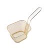 Frying Basket Washable Snack Fries Chicken with Handle Colander Baskets Strainer Straining Storage Container Kitchen