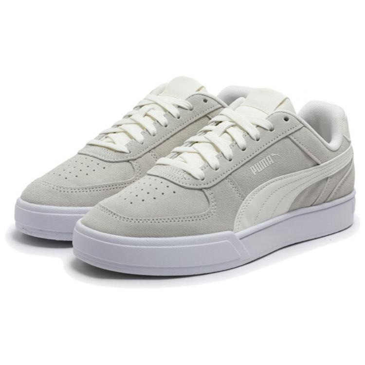 New PUMA Caven Breathable Low Top Skateboard Shoes Unisex Gray White 391939-04
