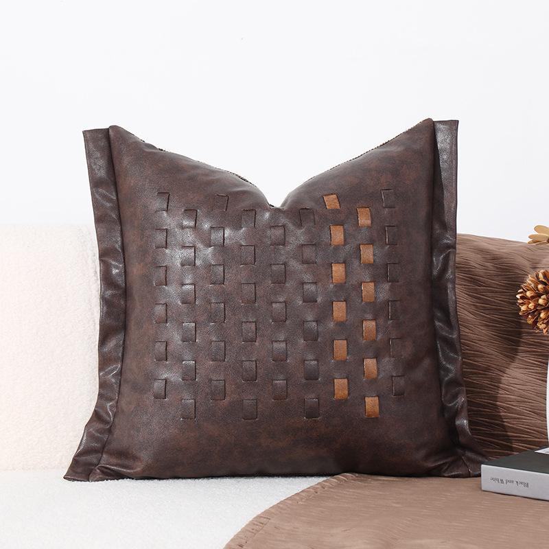 Light Luxury Black and White Sofa Pillowcase Modern and Minimalist Living Room Cushion Cover Sofa Decoration Pillowcase