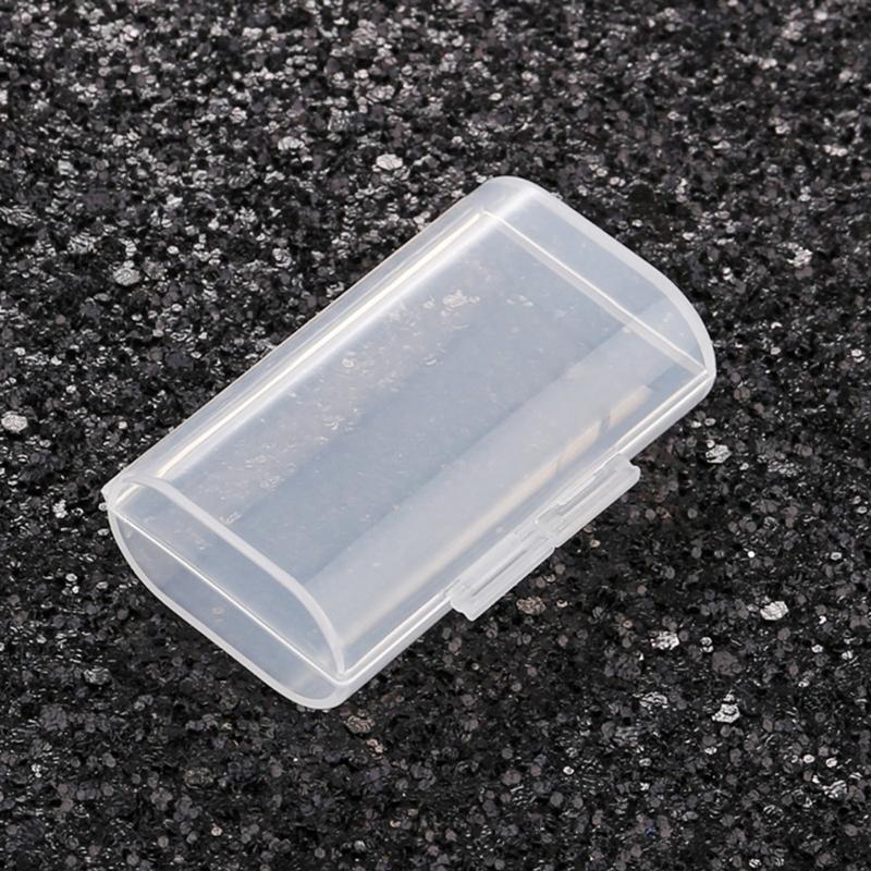 AA Battery Protections Box 2-Channel Storage Box Organizers Pouch Protective Cover Suitable for 1~2pcs AA Batteries