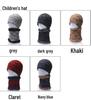 Herren Europäisches und Amerikanisches Winter Mütze & Schal Set: Dick gestrickt mit Samtfutter