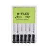 High Quality Dental H- Files Stainless Steel Hand Use Root Canal H File Endodontic Treatment File for Dentistry Instrument