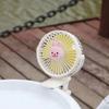 Cute Bear Rabbit Baby Stroller Fan Portable Small Clip On Fan Baby's Cart Fan  Car Seat