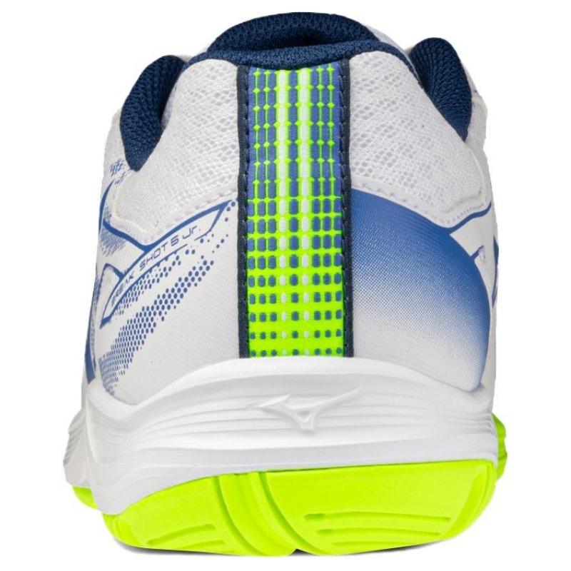 Mizuno BREAK SHOT 5 Jr.AC Unisex Low-Top Tennis Shoes White Blue 61GA255521