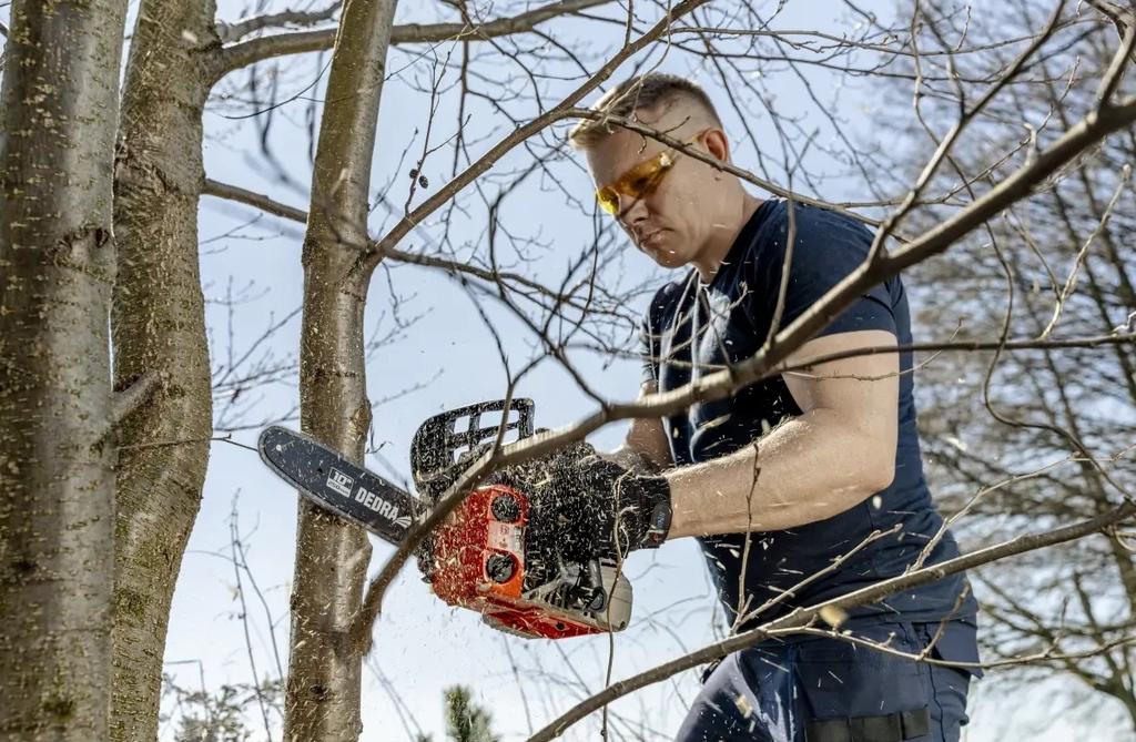 PETROL CHAIN SAW 25CM 1.0KW - DED8719