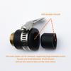 1/4Inch Tap Connector Brass Thread Fittings 4Pieces For Garden Irrigation Car Wash Easy Installation Faucet Adapter