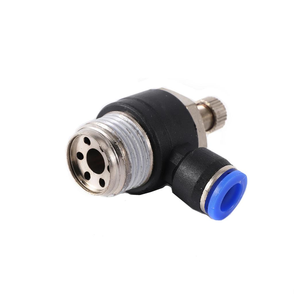 Water Tank Pneumatic Regulating Valve 1/8"1/4"3/8"1/2"BSP Male Thread Joint 4/6/8/10/12mm Garden Aquarium Fish Tank Pipe Fitting