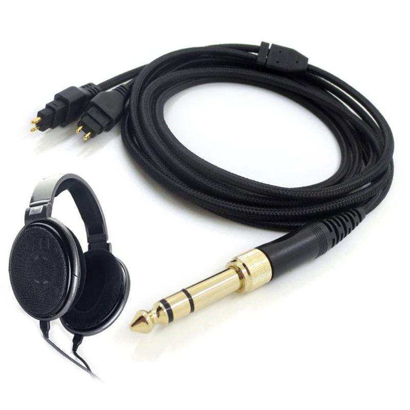 Earphone Cable for HD580 HD600 HD650 HD660S Audio Cable Repair Replacement Headset Accessories
