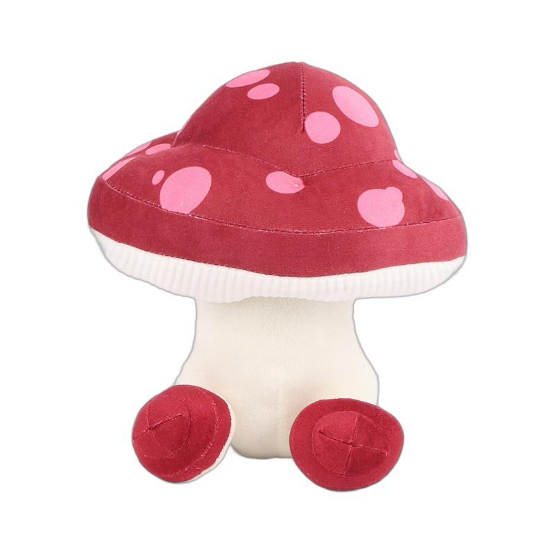 Runaway Mushroom Plush Toy: Cute Cross-Border Food Manga Doll Ornament Gift