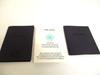 Authentic PRADA Black Saffiano Leather Card Case Card Holder #b058  Open box