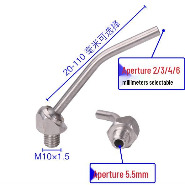 Stainless Steel High-Pressure Universal CNC Lathe Cooling Nozzle Head