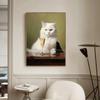 Vintage Animal Cocktail Poster Trendy Antique Prints Canvas Painting Funny Kitchen Wall Art Home Room Retro Bar Cart Decoration