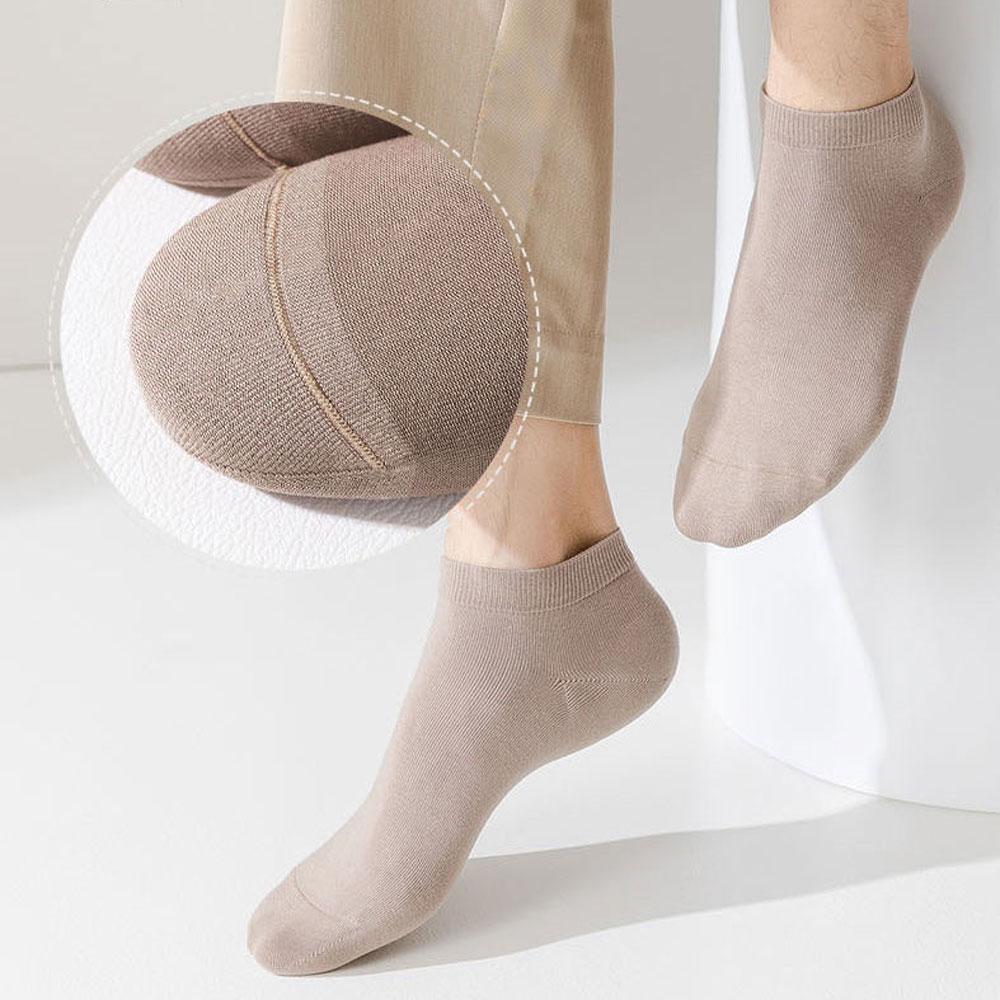 7 perechi de șosete de bumbac Harajuku Street pentru bărbați, respirabil, sport, șosete scurte, antiderapante, pentru sală și sport, casual