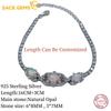 Sace Gems 925 Sterling Silver 6*8MM Natural Opal Gemstone Bracelrts for Women Engagement Cocktail Party Fine Jewelry