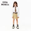 Little MO&Co. Girls' Preppy Style Long-Sleeved Cotton Shirt