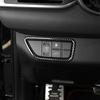 For Genesis G70  -2025 Carbon Fiber Style Headlight Adjustment Button Cover Automotive Interior Decoration Accessories LHD
