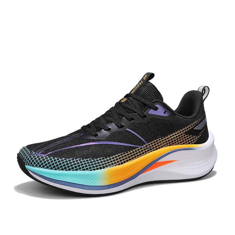 7Pro Running Shoes Men's Carbon Board Professional Racing Sports Training Sports Running Shoes Shock Absorption 34-44 Size 8