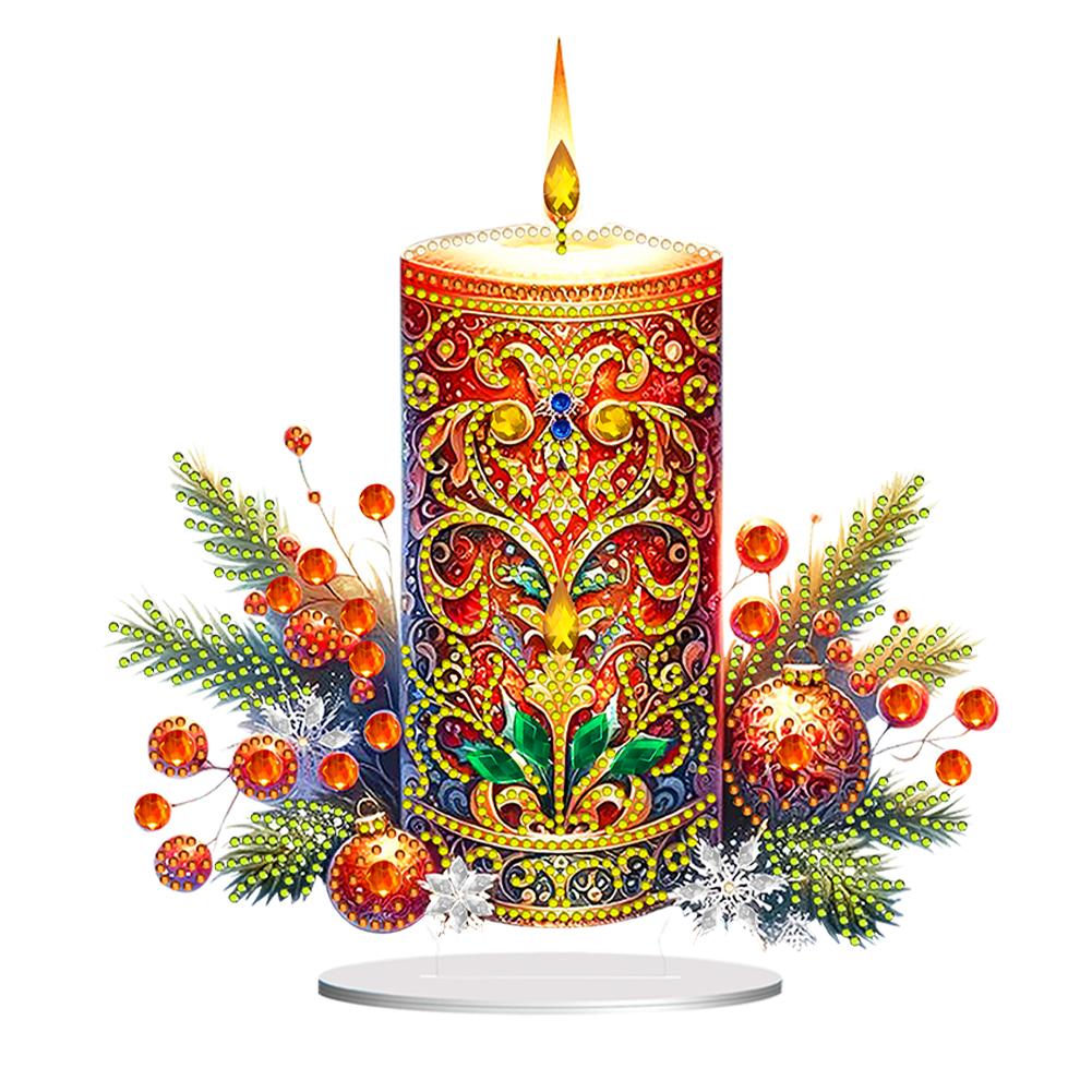 

Акриловые специальные формы для рождественской столешницы, наборы для алмазной живописи, наборы для настольного алмазного искусства для домашнего офиса, декор рабочего стола