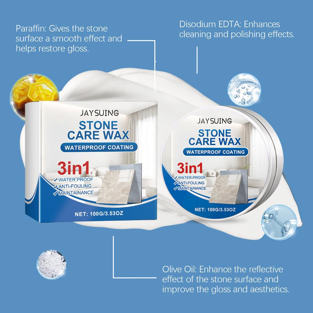 Stone Superior And Tile Polish For Restoration And Enhanced Luster 100g
