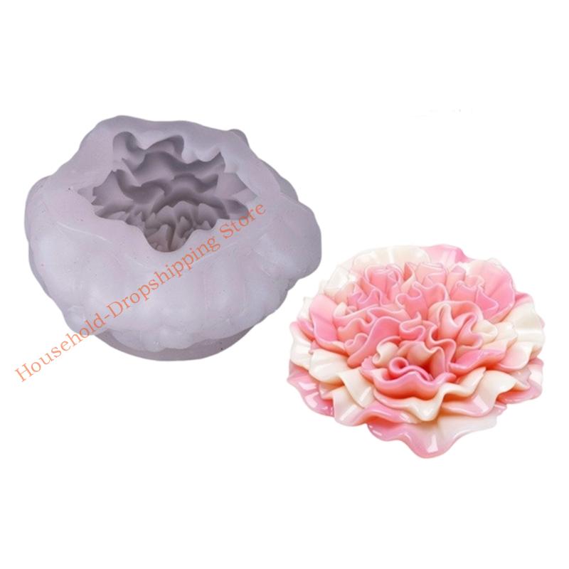 Unique Flower Silicone Mold For Handmade Soaps User Friendly Design 85AD