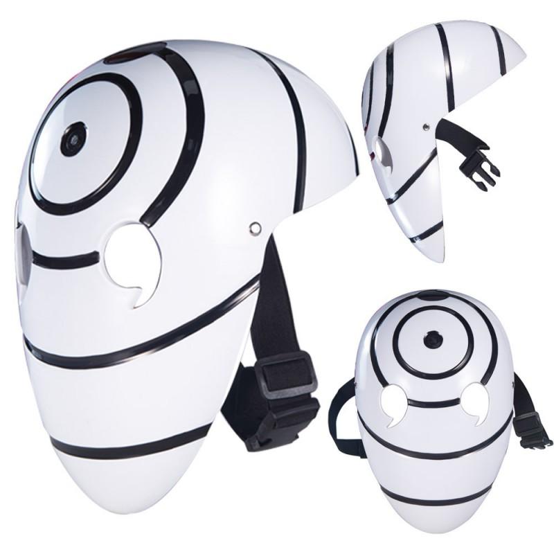 LED Light-Up Naruto Cosplay Mask Tobi