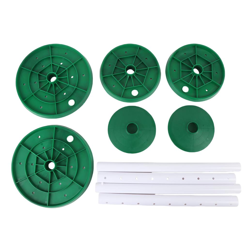 Höhenverstellbare Pflanzgefäßeinsätze Pflanzgefäßfüller Pflanzlifteinsätze mit Drainagelöchern Topf