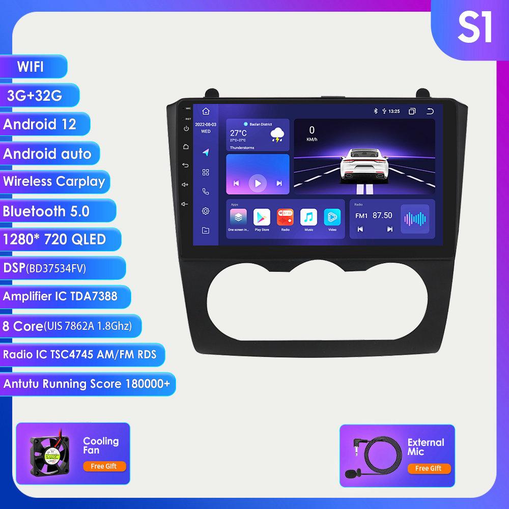 

8G+128G Carplay AI Android 12 для Nissan Altima Teana 2008 2009 2010 2011 2012 Автомобільний радіоприймач Стереоплеєр GPS Інтелектуальний екран Навігація Мультимедіа S1 8Core 3G 32G