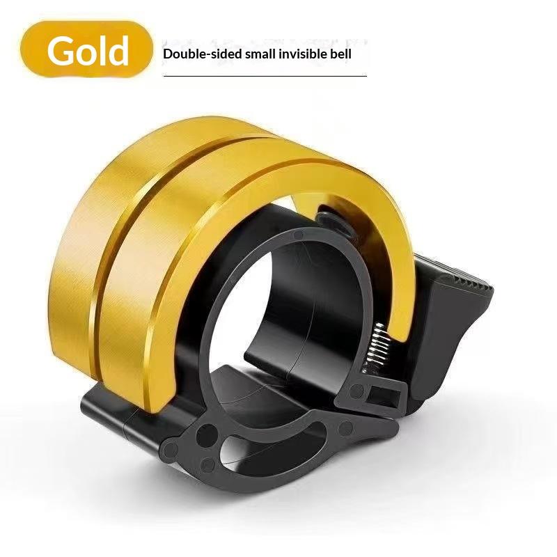 1Pcs Aluminum Alloy Invisible High-Pitched Bicycle Bell High-Quality Sound Suitable For Mountain Bikes And Road Bikes