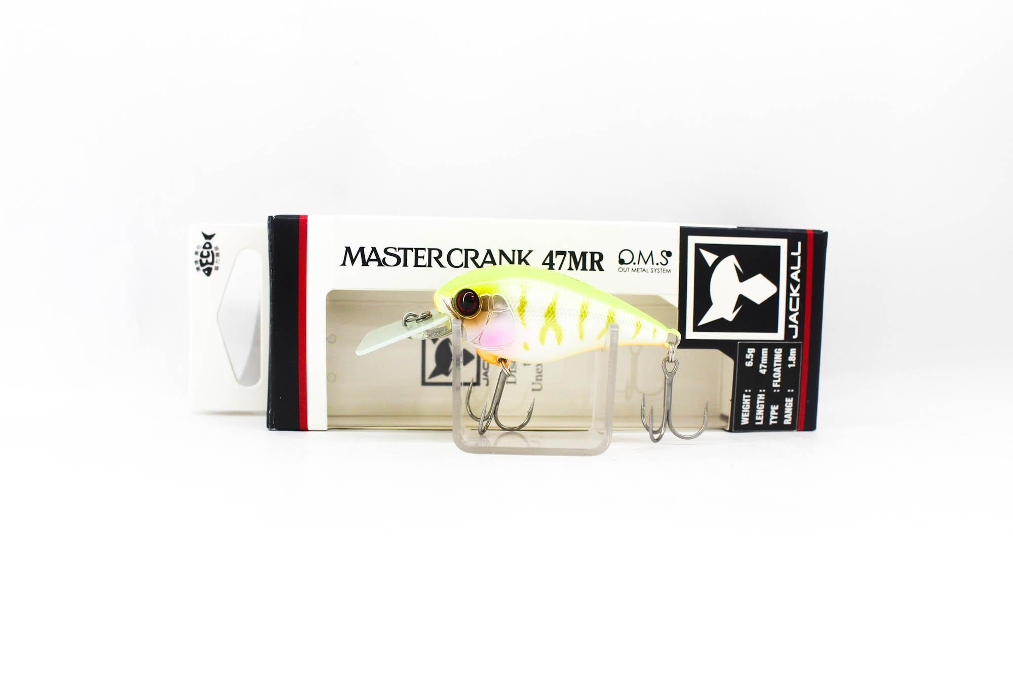 Jackall Master Crank 47MR Floating Lure Pearl Chart Tiger (1288)