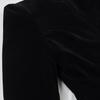 Spring 2025 Women's High-Waisted Lace-Up Two-Piece Irregular Long-Sleeve Dress