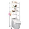 Multifunctional Bathroom Floor-Standing Storage Rack for Above Toilet, Laundry Detergent, and More