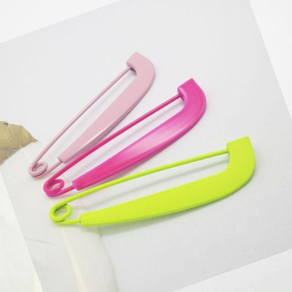 Silk Scarf Buckle Corsage Brooch Korean Style Sweater Pants Pin Trendy Fluorescent Pin Women