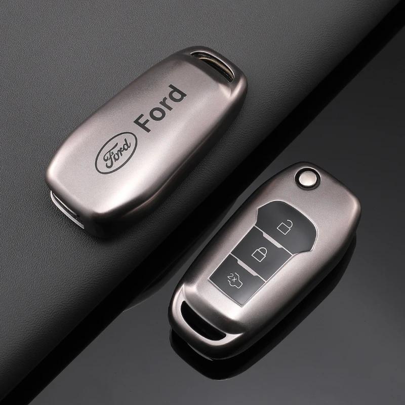 Car Sticker Ford TPU Car Remote Key Case Cover for Ford Figo 2017 Mondeo 5 Ecosport Fiesta Mk8 Everest Ranger Fusion Kuga Escort