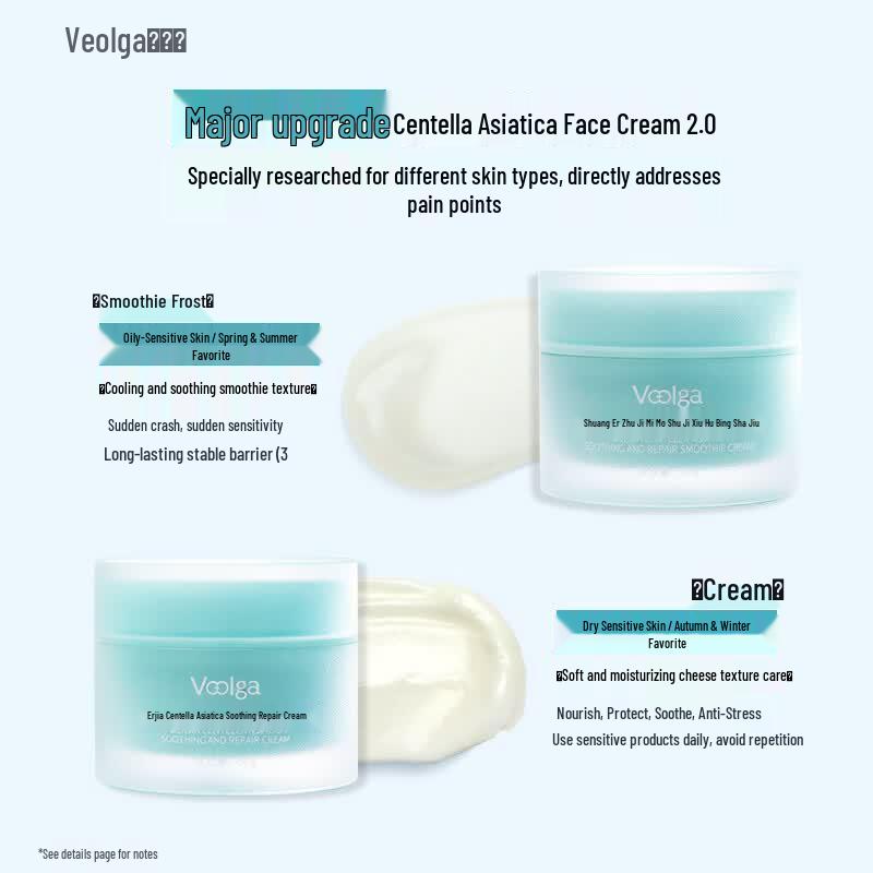 Fu Er Jia Centella Asiatica Soothing Repair Face Cream