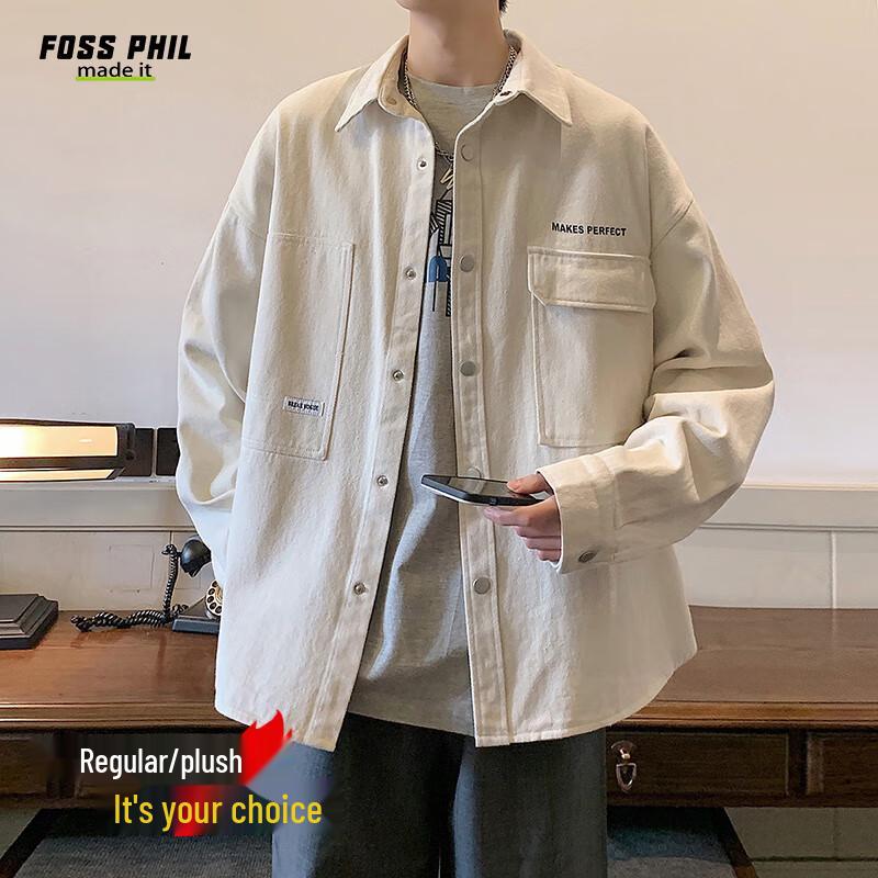 

Foss Phil American Style Loose Casual Workwear Jacket 2XL