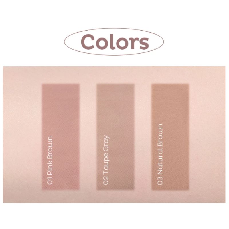 Play 101 by ETUDE Soft Brow Cara 9g – Natural Color Eyebrow Mascara | 3 Shades