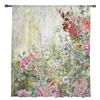 Rose Flower Abstract Tulle Curtains For Living Room Chiffon Voile Sheer Window Curtain For Bedroom