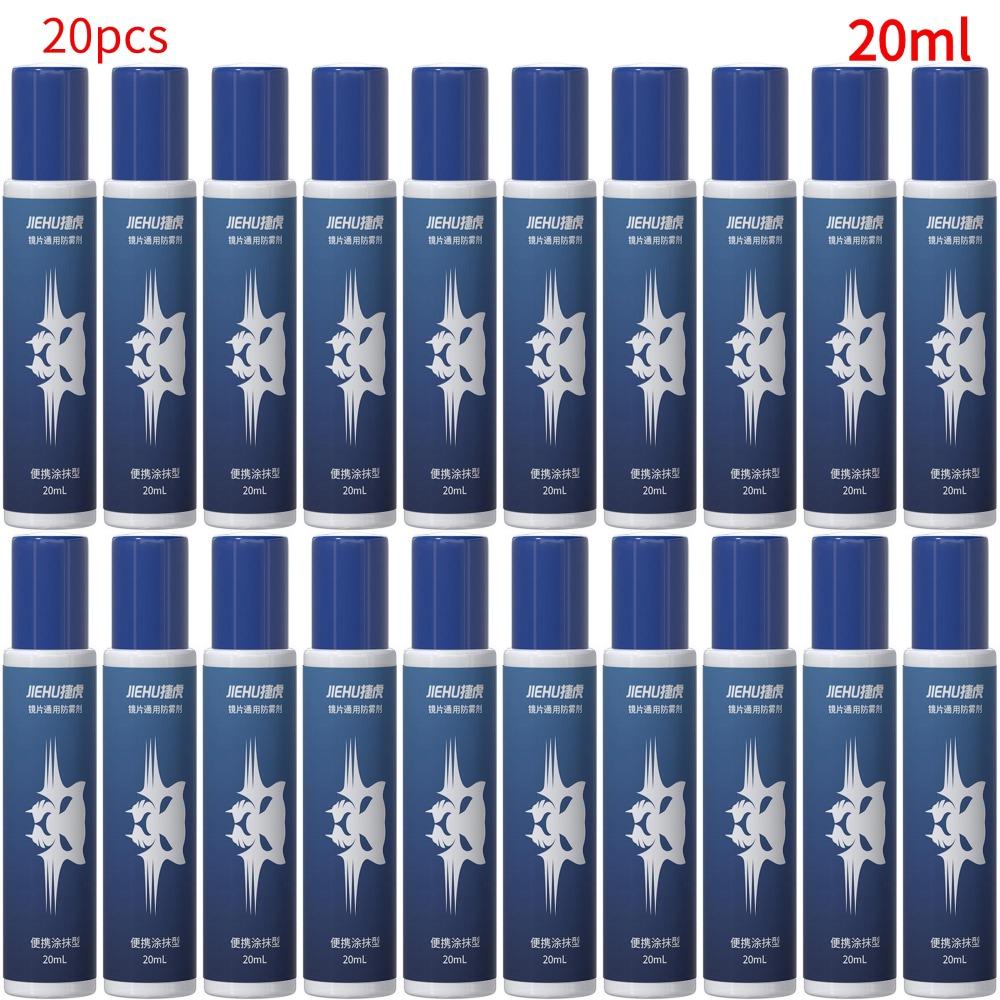 1-20pcs 10/20ml Solid Anti Fog Agent For Swim Goggles Glass Lens Diving Mask Cleaner Solution Anti Fogging Spray Prevents Fog