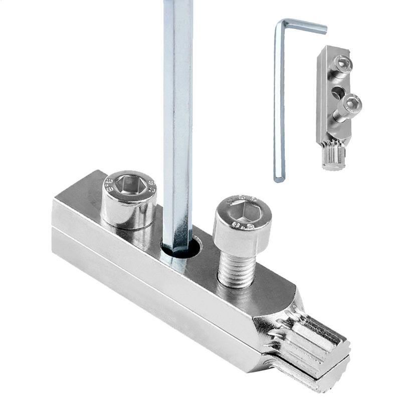 

Экстрактор сломанного смесителя Съемник сломанной трубы смесителя Многофункциональная рукоятка Набор для удаления поврежденных винтов и болтов Для дома United States