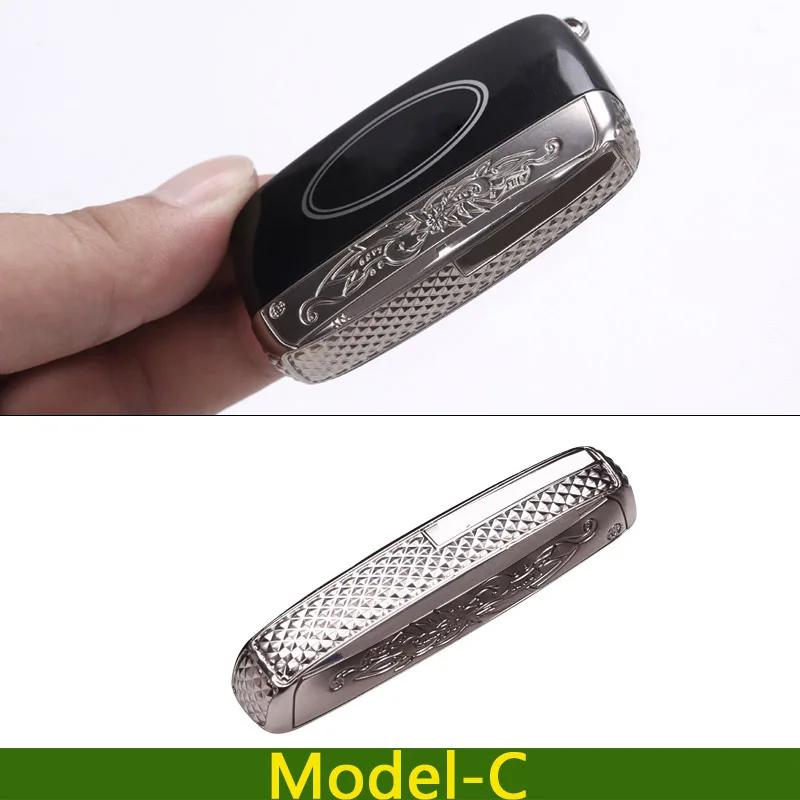 For Land Rover Range Rover  Velar Sport Vogue Discovery 4 5 LR4 LR5 Aluminum Alloy Car Key Metal Side Cover Car Accessories