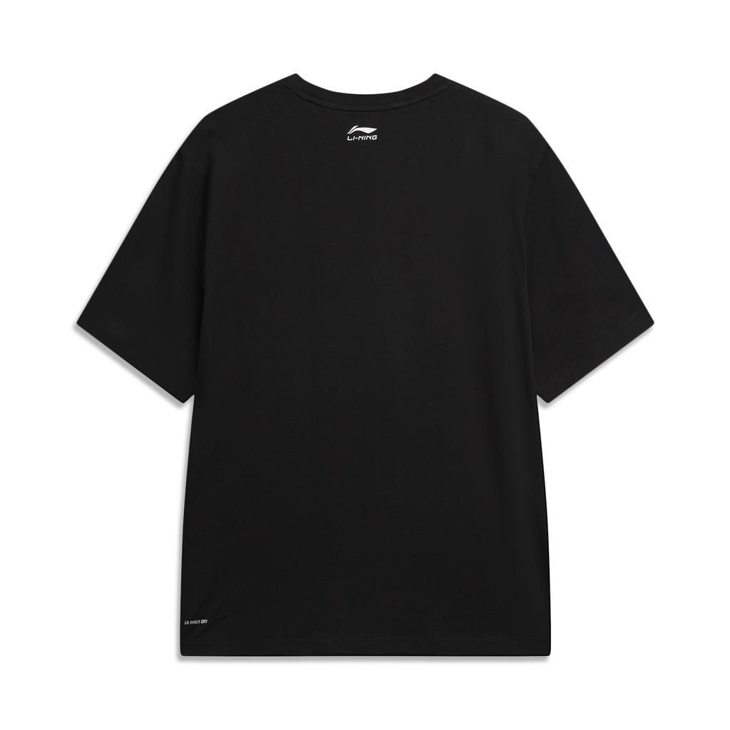 Li Ning Sports Lifestyle Series Summer T-Shirt Simple Loose Comfortable Pullover Round Neck Versatile Casual Short Sleeve T-Shirt Men tops ATSW355-3