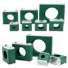 1pcs 6.4-44.5mm Diameter Pipe Bolted Plastic Clip Single Hole Standard Hydraulic Pipe Clamp Tube Fastener Assortment Kit Durable